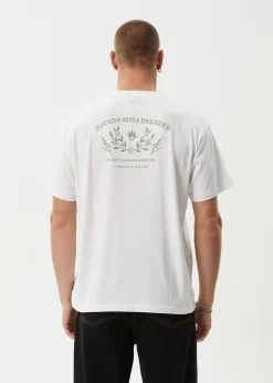 T-Shirts<Afends Surf Related  - Boxy Tee White