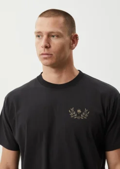 T-Shirts<Afends Surf Related  - Boxy Tee Stone Black