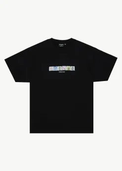 T-Shirts<Afends Take A Trip  - Boxy Tee Black