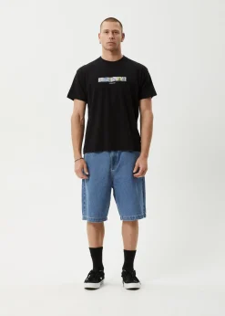 T-Shirts<Afends Take A Trip  - Boxy Tee Black