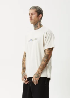 T-Shirts<Afends Take A Trip  - Boxy Tee Moonbeam