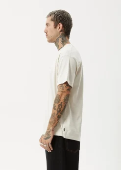 T-Shirts<Afends Take A Trip  - Boxy Tee Moonbeam