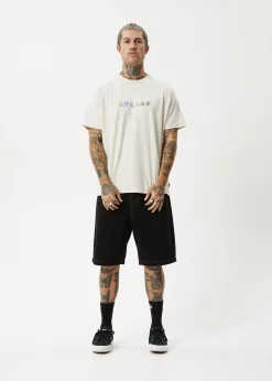 T-Shirts<Afends Take A Trip  - Boxy Tee Moonbeam