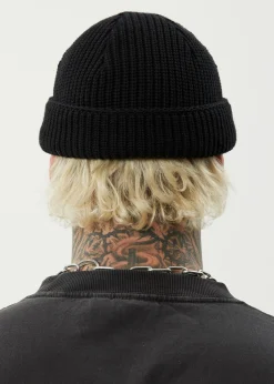 Accessories|Accessories<Afends Thc  - Wharfie Beanie Black