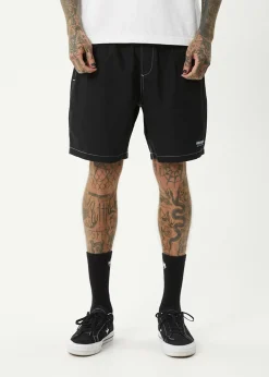 Boardshorts<Afends The Dopamine  - Swim Short 18" Black