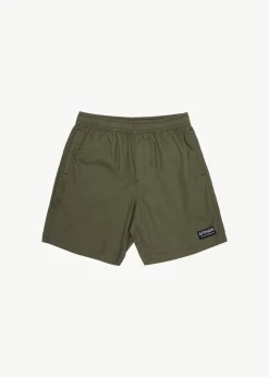 Boardshorts<Afends The Dopamine  - Swim Short 18" Olive