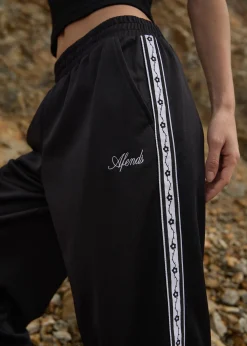 Pants<Afends Thorn Bound  - Sweat Pant Black