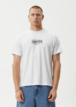 T-Shirts<Afends Thorny  - Boxy Tee White