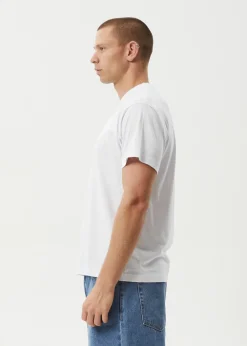 T-Shirts<Afends Thorny  - Boxy Tee White