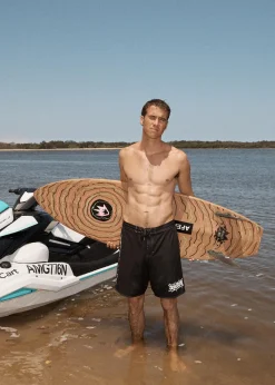 Boardshorts<Afends Thorny  - Surf Related Boardshort 20" Black