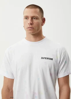 T-Shirts<Afends Tie Die  - Boxy Tee White