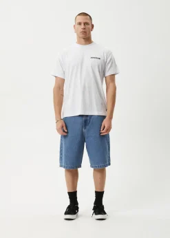 T-Shirts<Afends Tie Die  - Boxy Tee White