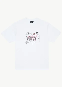 T-Shirts<Afends Torched  - Retro Tee White