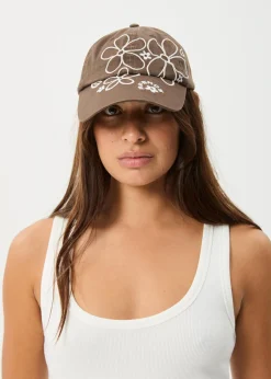 Accessories|Accessories<Afends Tranquil  - Panelled Cap Coffee