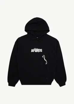 Sweaters & Hoodies<Afends Tread  - Boxy Hoodie Black
