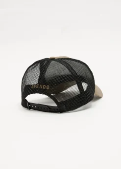 Accessories|Accessories<Afends Tread  - Five Panel Cap Elmwood