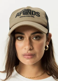 Accessories|Accessories<Afends Tread  - Five Panel Cap Elmwood