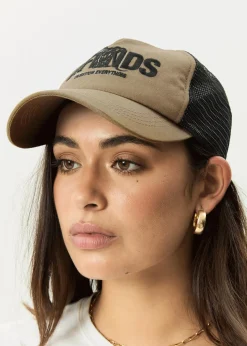 Accessories|Accessories<Afends Tread  - Five Panel Cap Elmwood