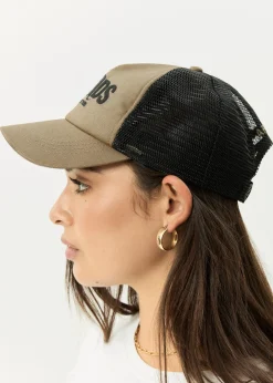 Accessories|Accessories<Afends Tread  - Five Panel Cap Elmwood