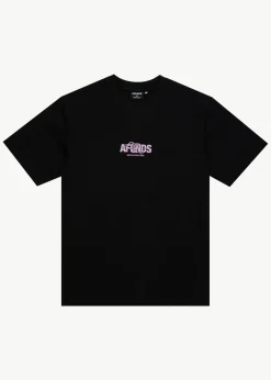 T-Shirts<Afends Tread  - Retro Tee Black