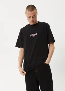 T-Shirts<Afends Tread  - Retro Tee Black
