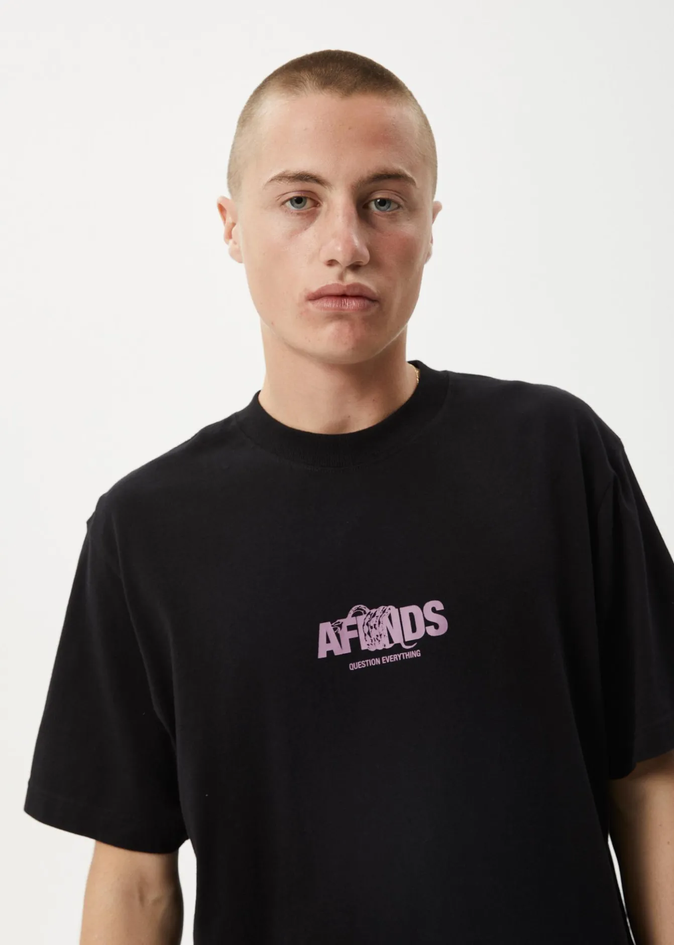 T-Shirts<Afends Tread - Retro Tee Black