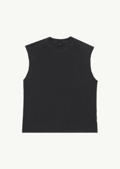 Sleeveless<Afends Vacation  - Sleeveless Tee Stone Black