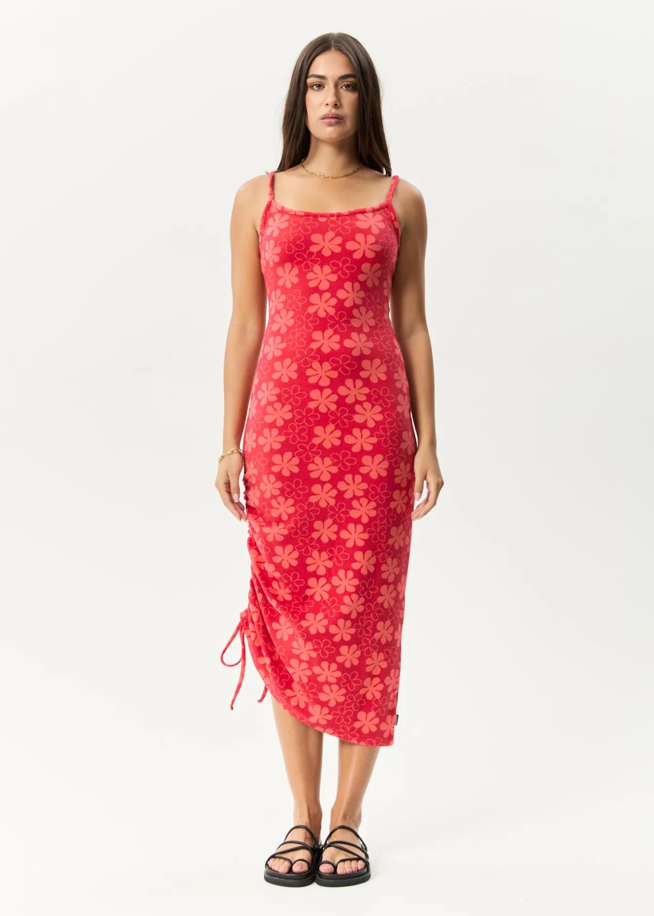 Dresses<Afends Valerie - Maxi Dress Tomato