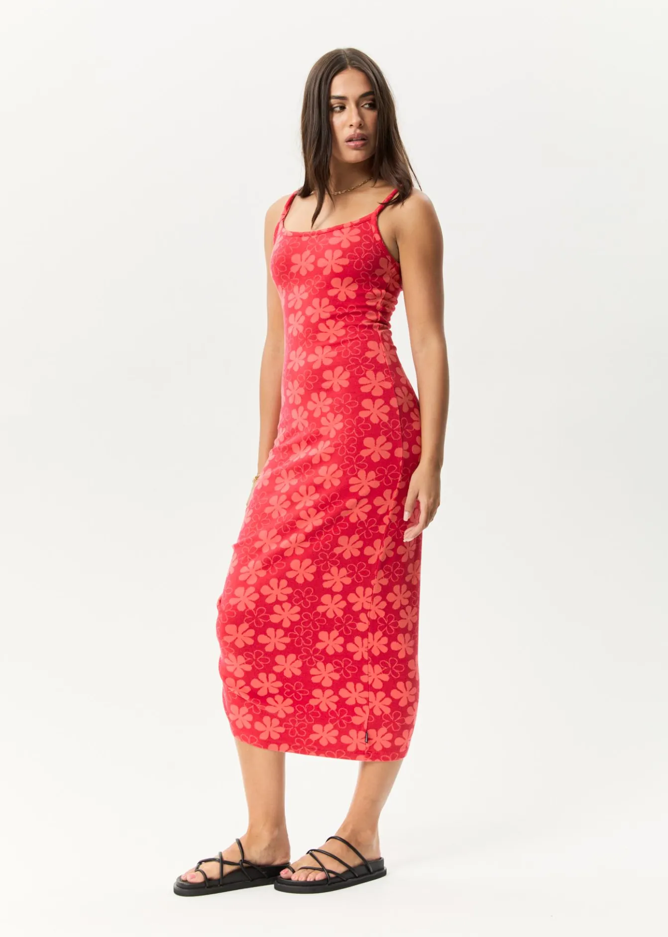 Dresses<Afends Valerie - Maxi Dress Tomato