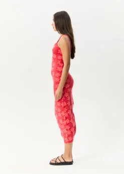 Dresses<Afends Valerie - Maxi Dress Tomato