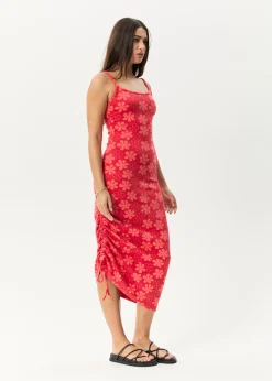 Dresses<Afends Valerie - Maxi Dress Tomato