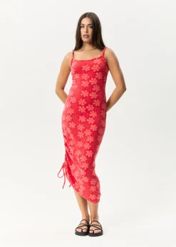 Dresses<Afends Valerie - Maxi Dress Tomato