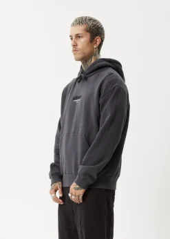 Sweaters & Hoodies<Afends Vinyl - Hoodie Charcoal