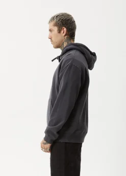 Sweaters & Hoodies<Afends Vinyl - Hoodie Charcoal