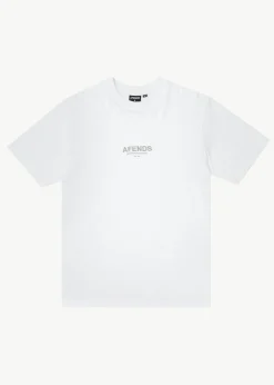 T-Shirts<Afends Vinyl  - Retro Tee White