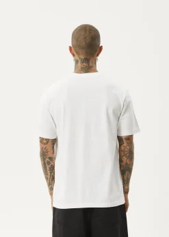 T-Shirts<Afends Vinyl  - Retro Tee White