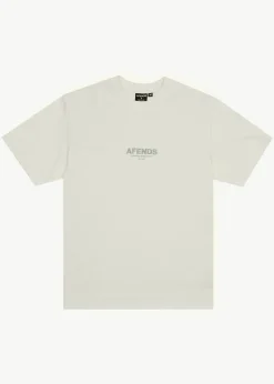 T-Shirts<Afends Vinyl  - Retro Tee Limestone