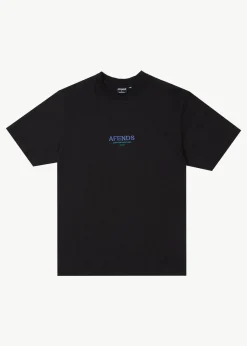 T-Shirts<Afends Vinyl  - Retro Tee Black