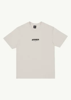 T-Shirts<Afends Vinyl  - Retro Tee Moonbeam
