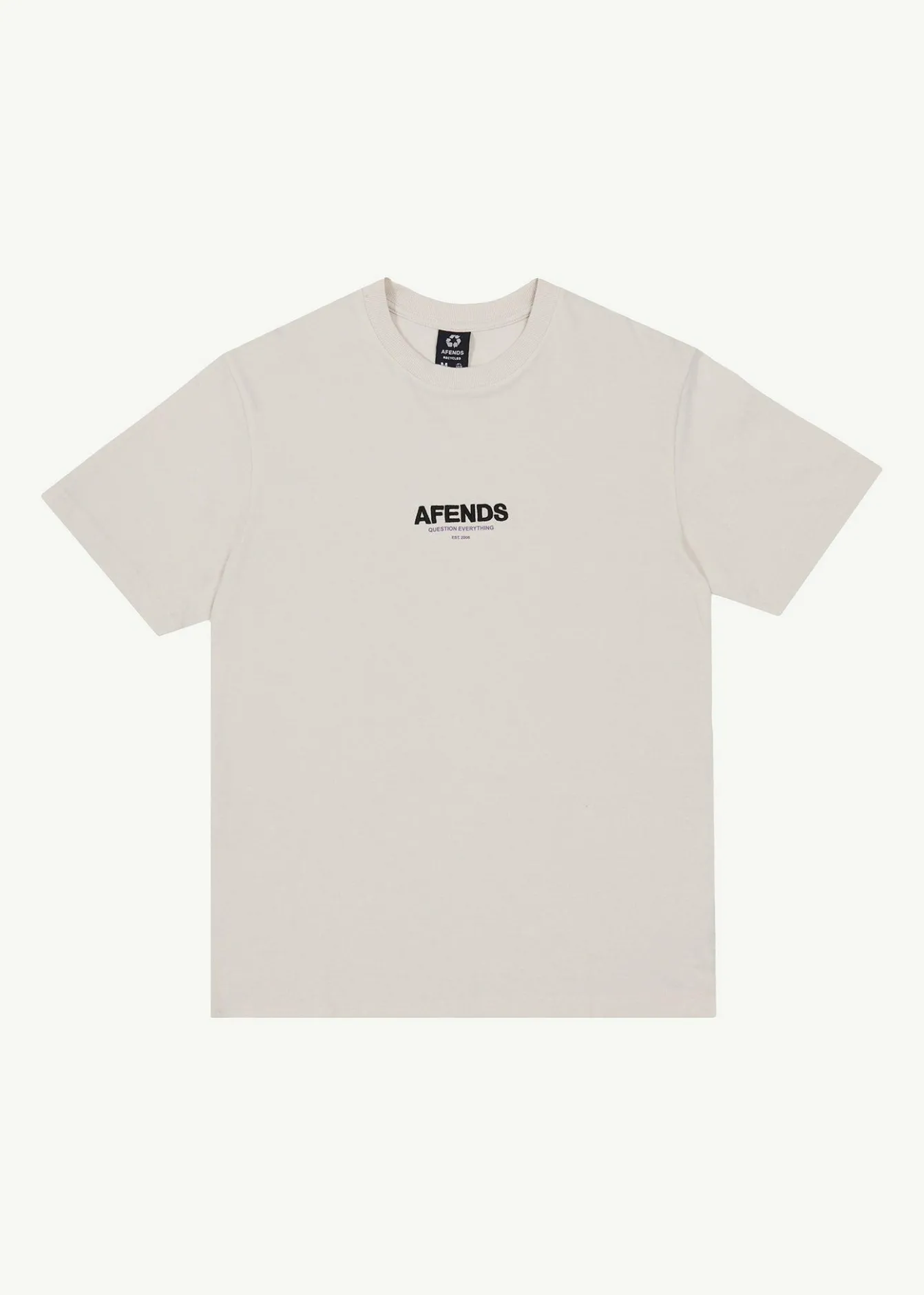 T-Shirts<Afends Vinyl - Retro Tee Moonbeam
