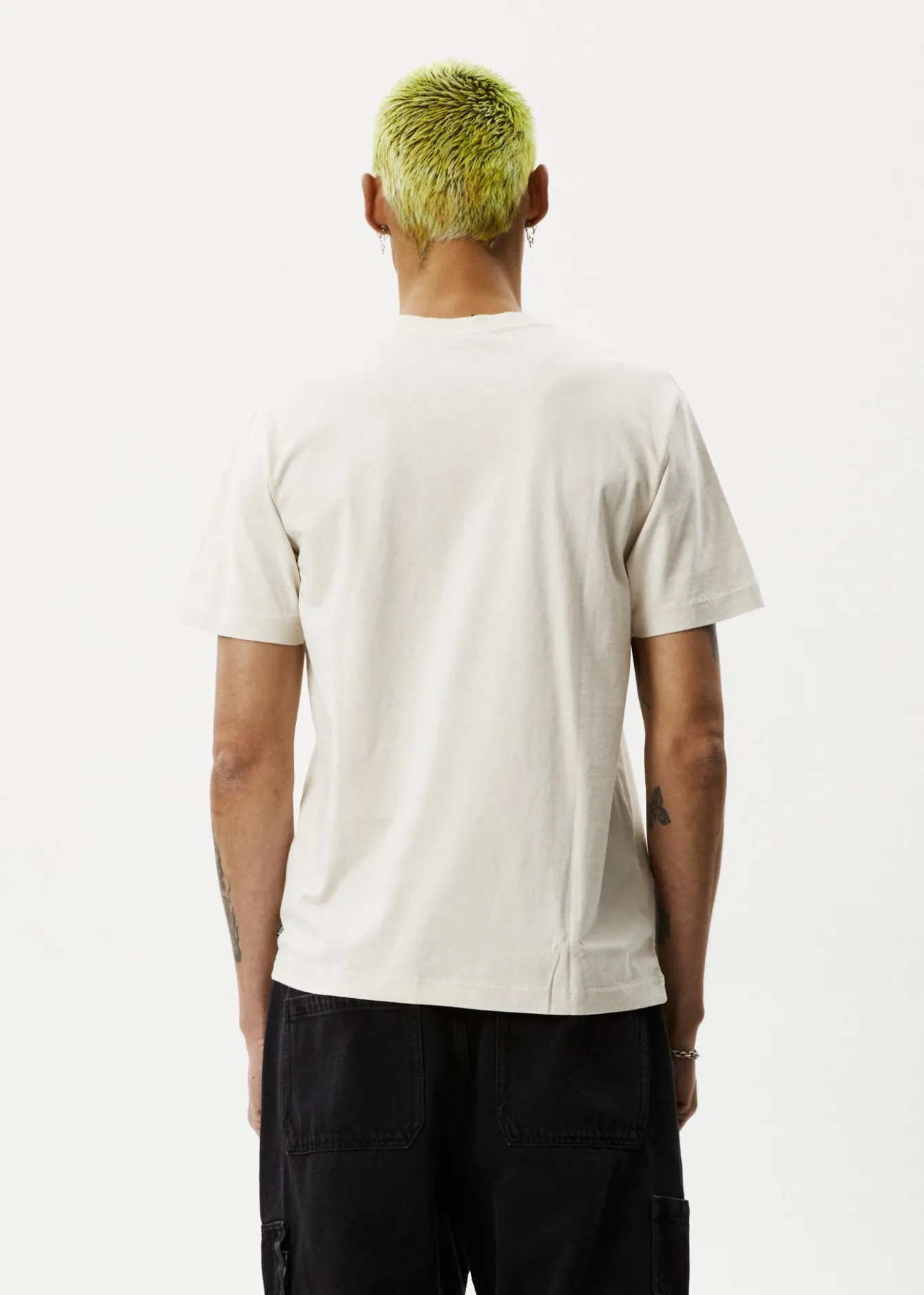 T-Shirts<Afends Vinyl - Retro Tee Moonbeam