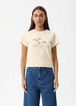 Tees & Shirts<Afends Warrior  - Baby Tee Sand