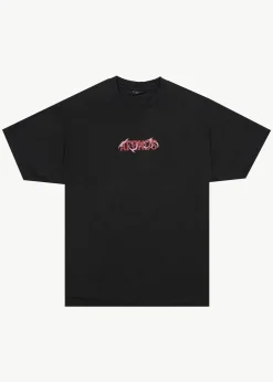 T-Shirts<Afends Waves  - Boxy Tee Black
