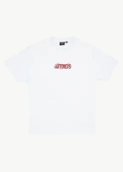 T-Shirts<Afends Waves  - Boxy Tee White