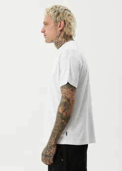T-Shirts<Afends Waves  - Boxy Tee White