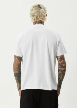 T-Shirts<Afends Waves  - Boxy Tee White