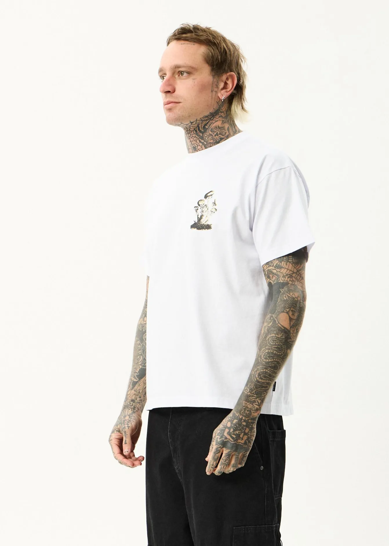 T-Shirts<Afends We Are Fam - Heavyweight Boxy Tee White