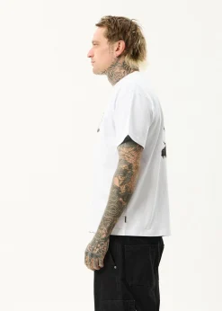 T-Shirts<Afends We Are Fam - Heavyweight Boxy Tee White