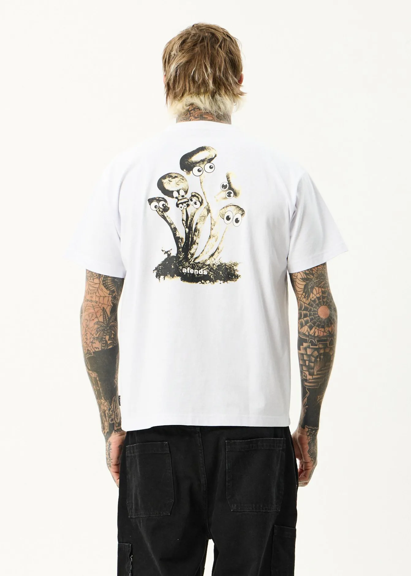 T-Shirts<Afends We Are Fam - Heavyweight Boxy Tee White