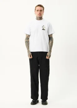 T-Shirts<Afends We Are Fam - Heavyweight Boxy Tee White